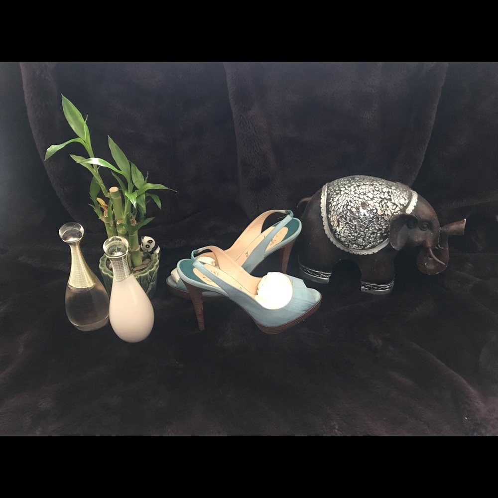 CL Blue Slingback